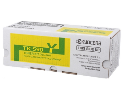 Toner Kyocera TK-590Y, zu FS-C2026/2126MFP