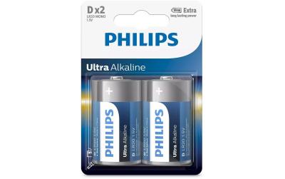 Philips Batterie Ultra Alkaline D