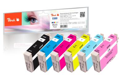 Peach Epson R360,Multi-Pack, T0807