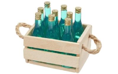 Hobbyfun Mini-Utensilien Weinkiste