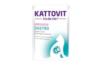 Kattovit Gastro Lachs&Reis 85g