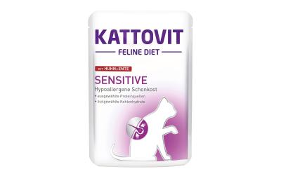 Kattovit Sensitive Huhn&Ente 85g