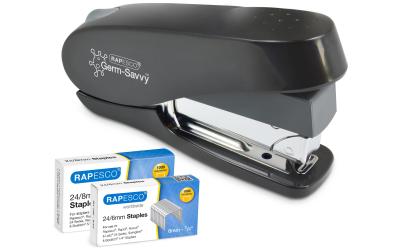 Rapesco Eco Luna Halbstreifen Heftgerät
