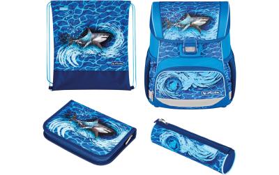 Herlitz Schulthek Loop Plus Blue Shark