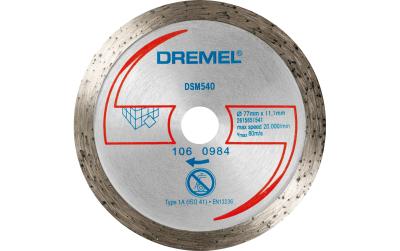 Dremel DSM540 Fliesen-Diamant-Trennscheibe