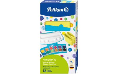 Pelikan Deckfarbkasten Türkis + Neongelb