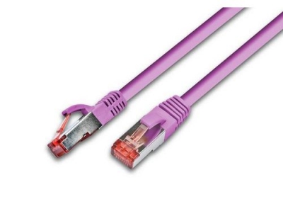 Wirewin Patchkabel: S/FTP 0.25m pink