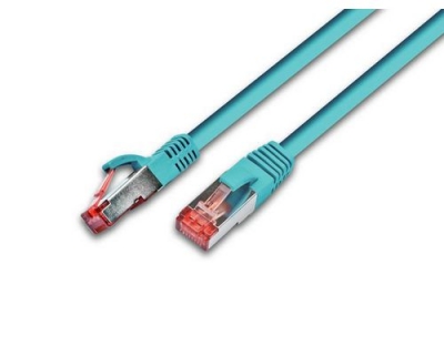 Wirewin Patchkabel: S/FTP 25m türkis