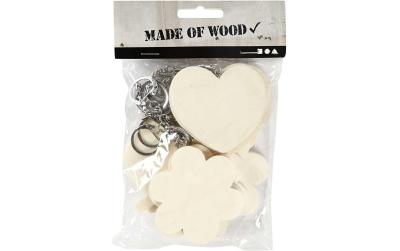 Creativ Company Schlüsselanhänger aus Holz