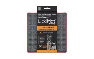 LickiMat Dog Buddy Tuff Rot