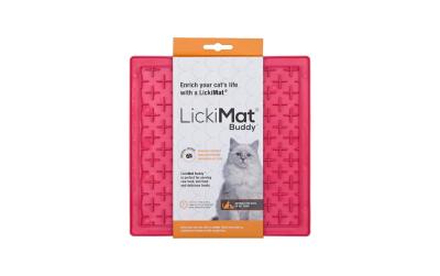 LickiMat Cat Buddy Pink