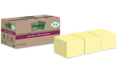 3M Post-it Recycling Notes gelb