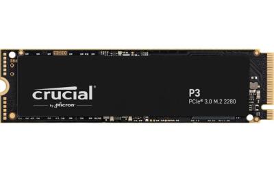 Crucial SSD P3 M.2 NVMe PCIe 3.0 500GB