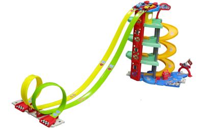 BB Junior Mega Race Track Set Garage