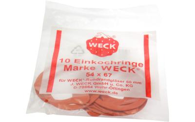 Weck 054/067 mm Gummiringe Weck