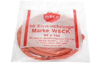 Weck 094/108 mm Gummiringe Weck