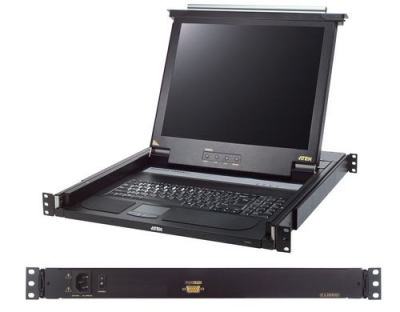 Aten 17 TFT KVM Konsole für 1HE Rack