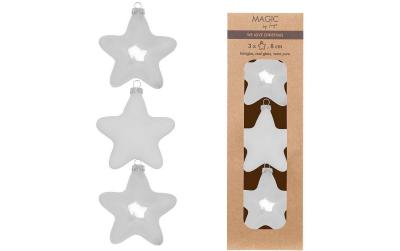 Inge Weihnnachtskugeln Stern, Just White