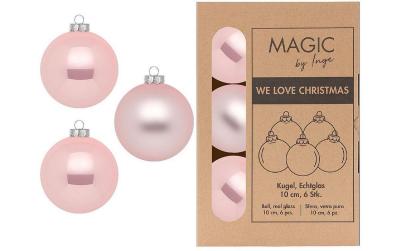Inge Weihnachtskugel Lovely Magnolia, 6 Stk