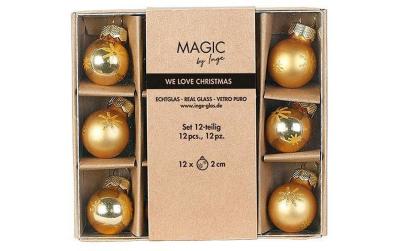 Inge Weihnachtskugeln Inkagold