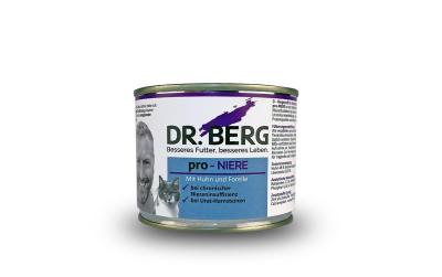 Dr. Berg pro-Niere Katze Huhn+Forelle 200g