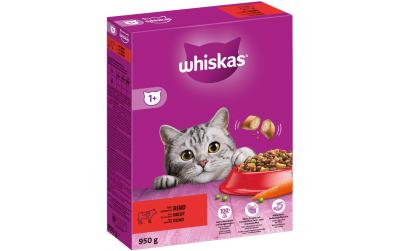 Whiskas Trockenfutter 1+ Rind