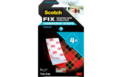 Scotch-Fix Transparente Montagestreifen