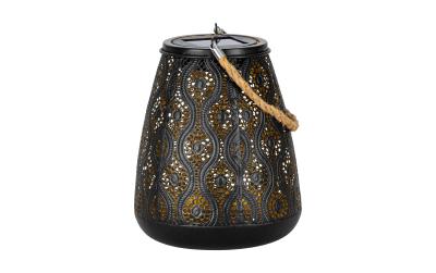 EGLO SOLAR Laterne schwarz/gold