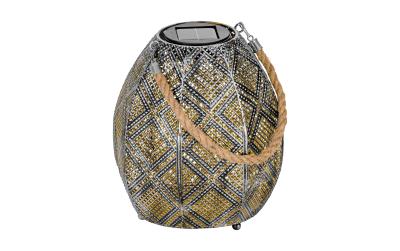 EGLO SOLAR Laterne silber-antik