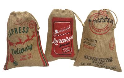 Dameco Sack Jute Natur, 3er Set