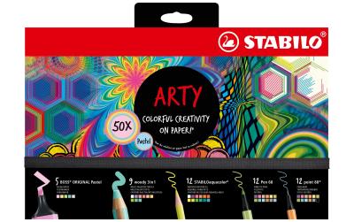 Stabilo Mixed Pastell ARTY Set 50er