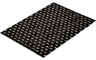 Kleine Wolke Holzmatte Palito Schwarz