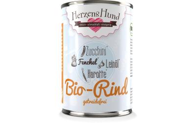 Herzenshund GF Bio-Rind mit Bio-Zucchini