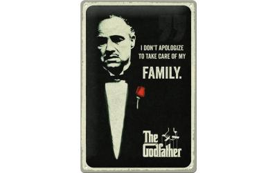 Nostalgic Art Schild The Godfather FAMILY