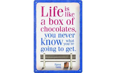 Nostalgic Art Schild Forrest Gump