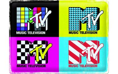 Nostalgic Art Schild MTV