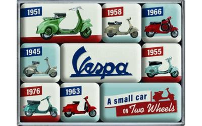 Nostalgic Art Magnet-Set Vespa