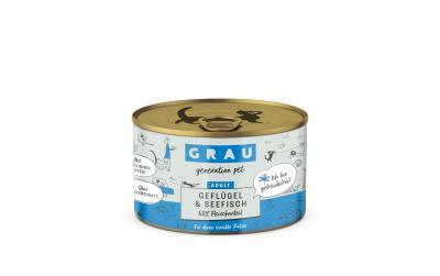 Grau Cat Geflügel & Seefisch 6x200g