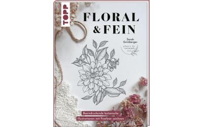 Topp Malbuch Floral & Fein für Fineliner