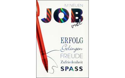 ABC Karte Wilkommen im neuen Job