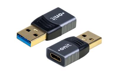onit Adapter USB-A Stecker - USB-C Buchse