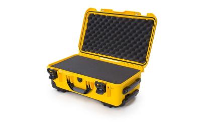 Kunststoffkoffer 935, mit Schaum, gelb