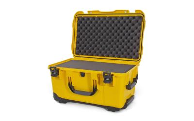 Kunststoffkoffer 938, mit Schaum, gelb