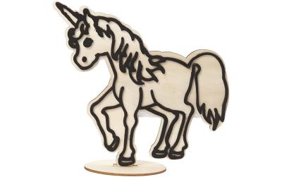 Creativ Company Holzfigur Einhorn