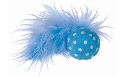 Nobby Ball mit Rassel & Feder 4cm