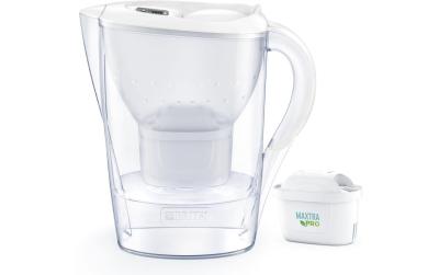 Brita Tischwasserfilter marella weiss pro