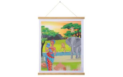 Crystal Art Scroll Africa