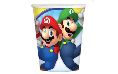 Super Mario Pappbecher