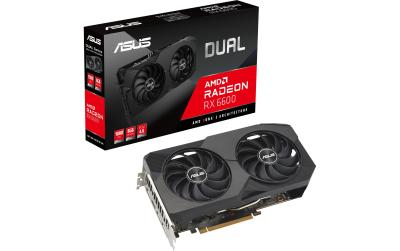 ASUS DUAL Radeon RX6600 8G, GDDR6