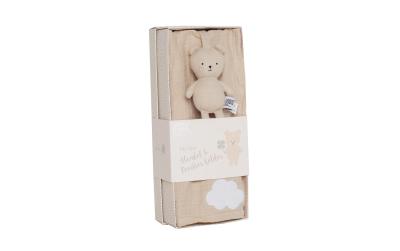 JABADABADO Geschenkset Buddy teddy Decke